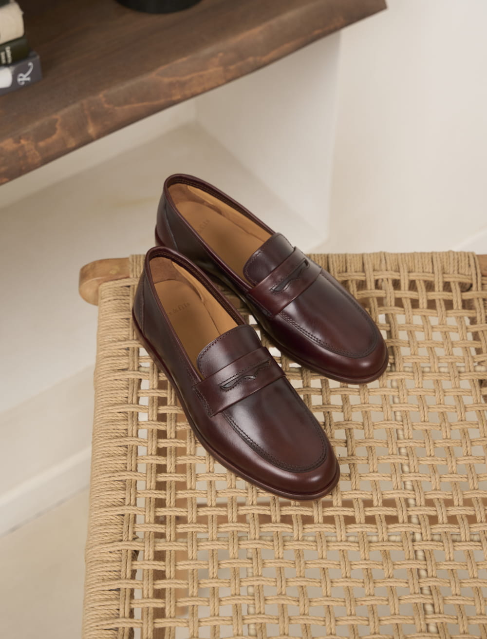 Mocassin Weston 180 Femme Jm Weston Mocassin Femme Cuir Marron