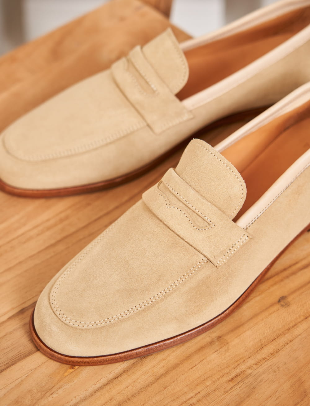 Daim Mocassin Homme Luxe Italien Mocassins Daim Pour Homme: L