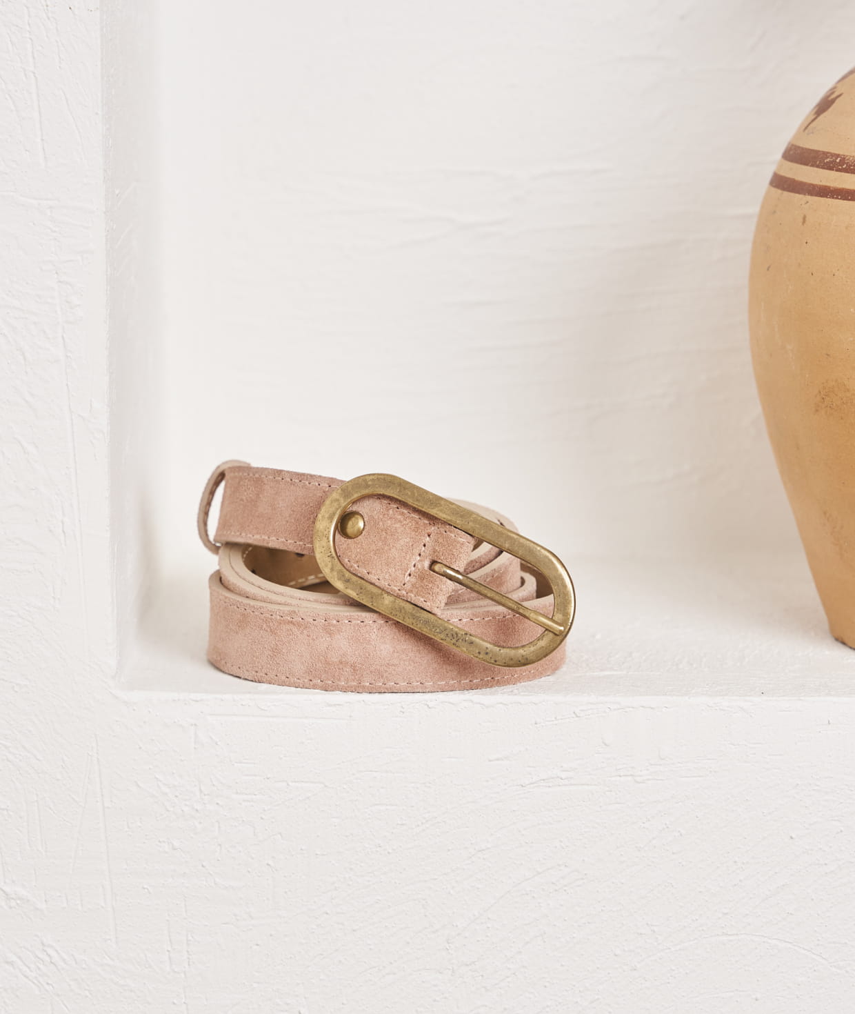 Ceinture femme daim clearance