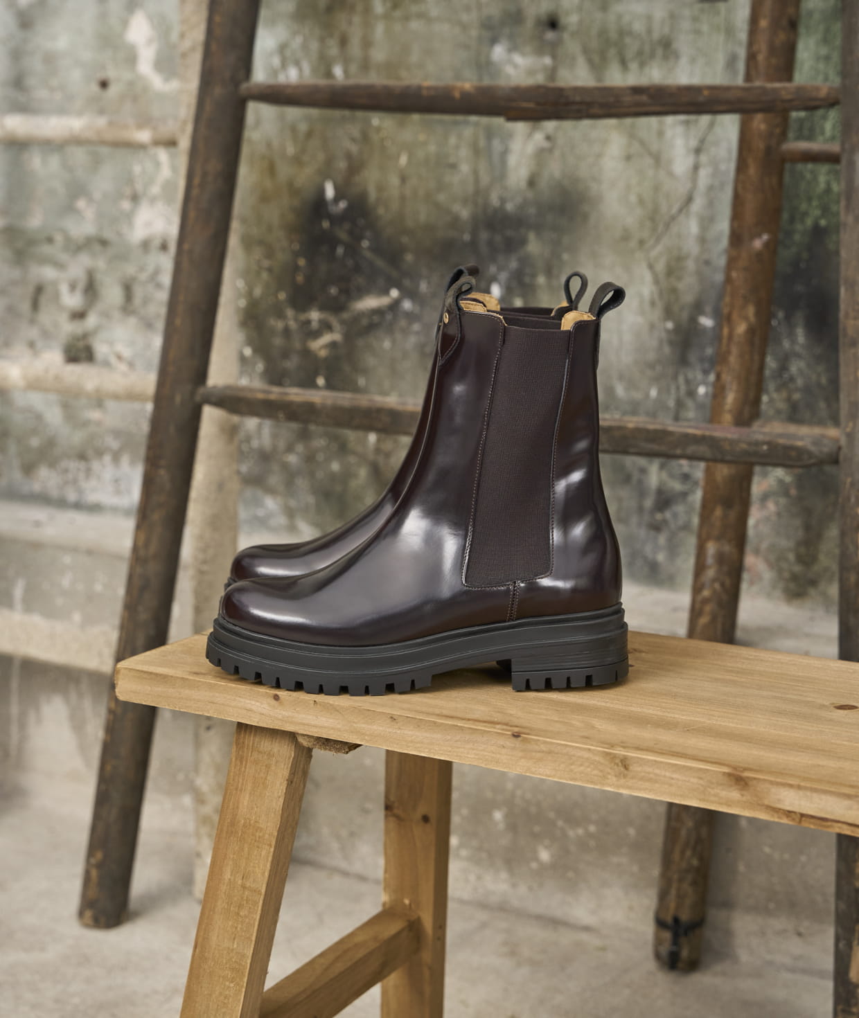 ショートブーツ・ブーティ LE MONDE BERYL FW25 ALLEGRA CHELSEA (ACH SUETAU) Le Monde Beryl Allegra Chelsea – BALTINI