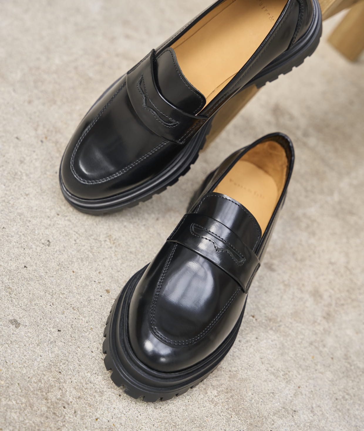 Mocassins pour Femme Chaussures Basses en Cuir ou Daim Paire Fils
