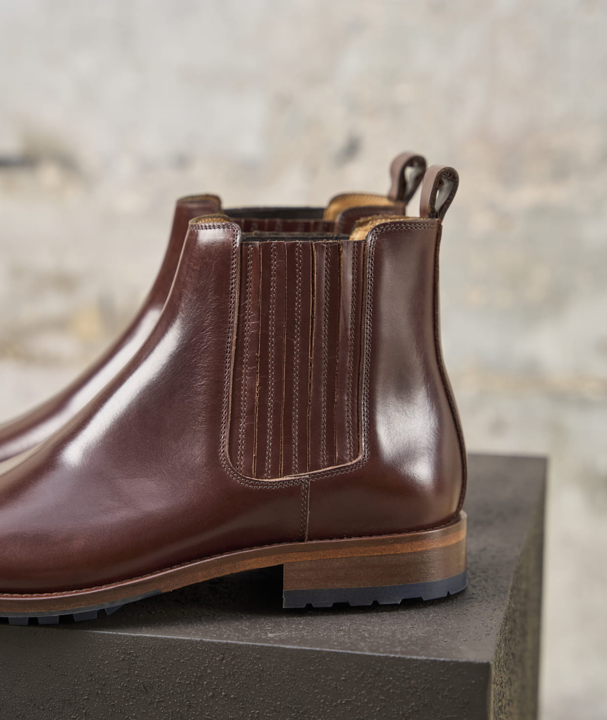 Chelsea Boots pour Homme L Homme Presse en Cuir ou Daim Paire Fils