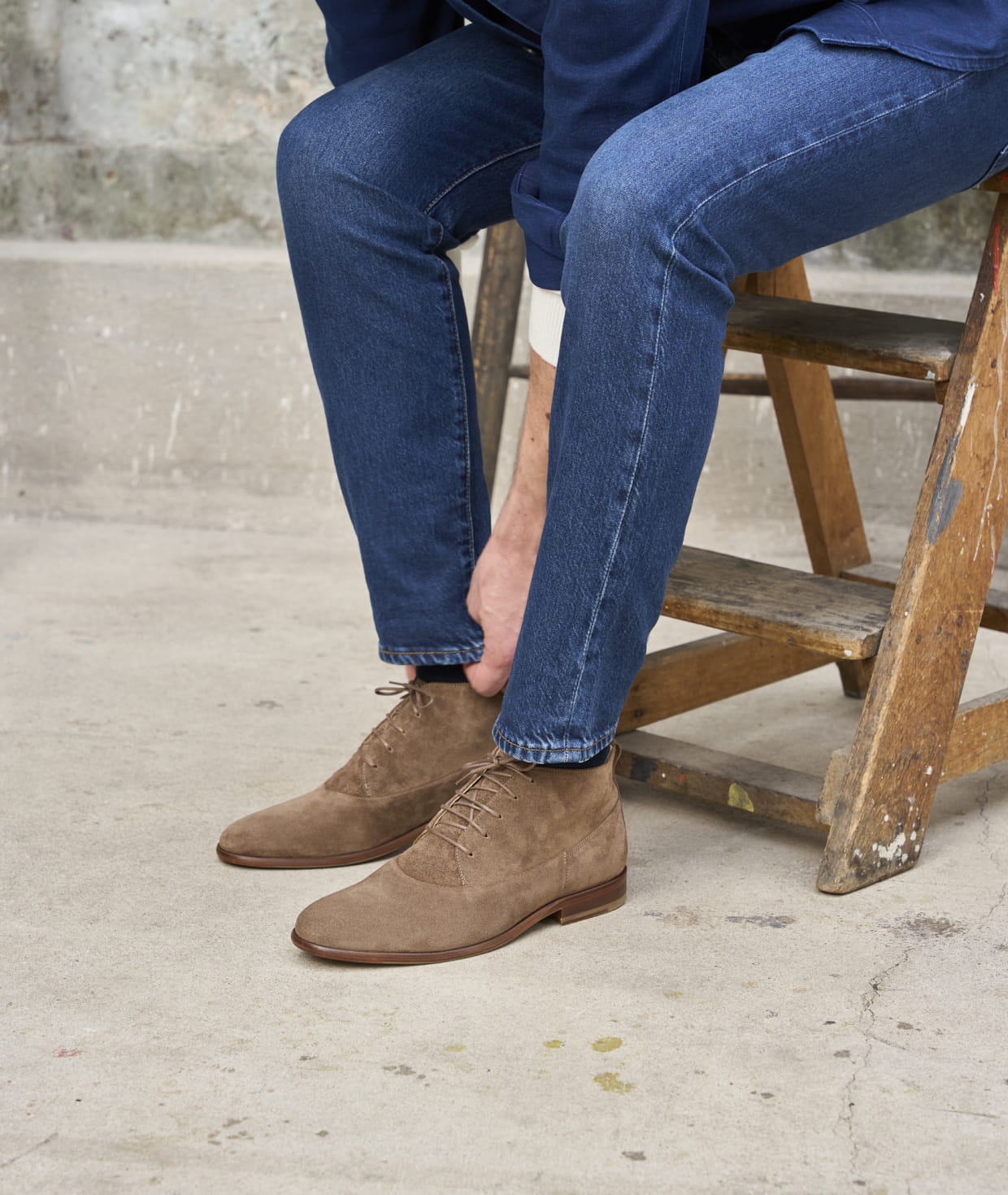 Luxury desert boots shop