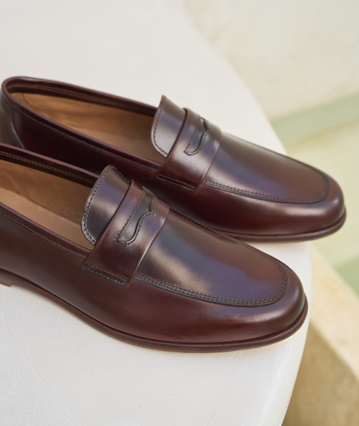 Men's Moccasins: L'Embellie in Leather or Suede Men's Moccasins: L'Embellie in Leather or Suede