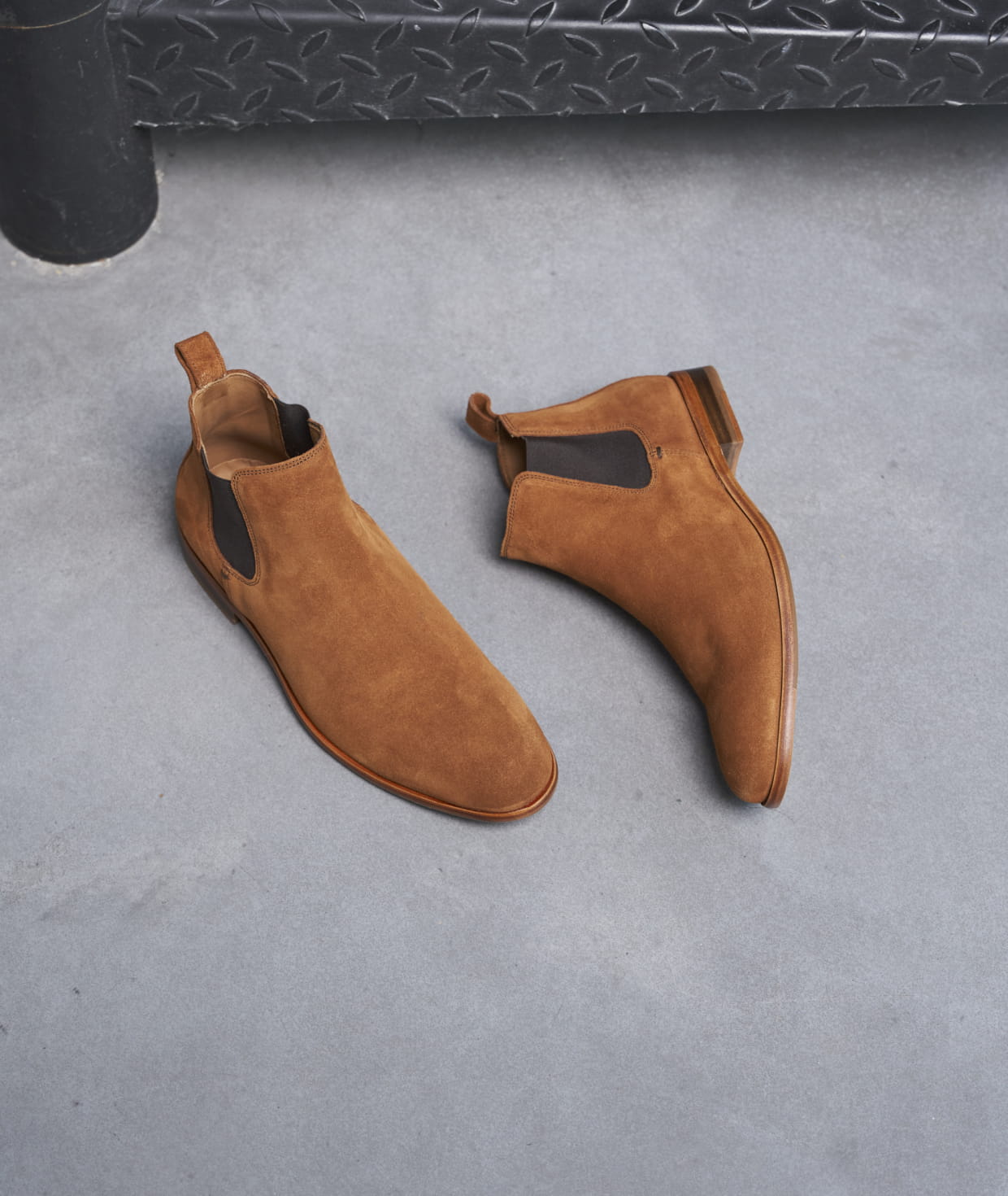 Johdpur Boot in Havana Suede The Genant Man s Winter Buckle Boots Paire Fils