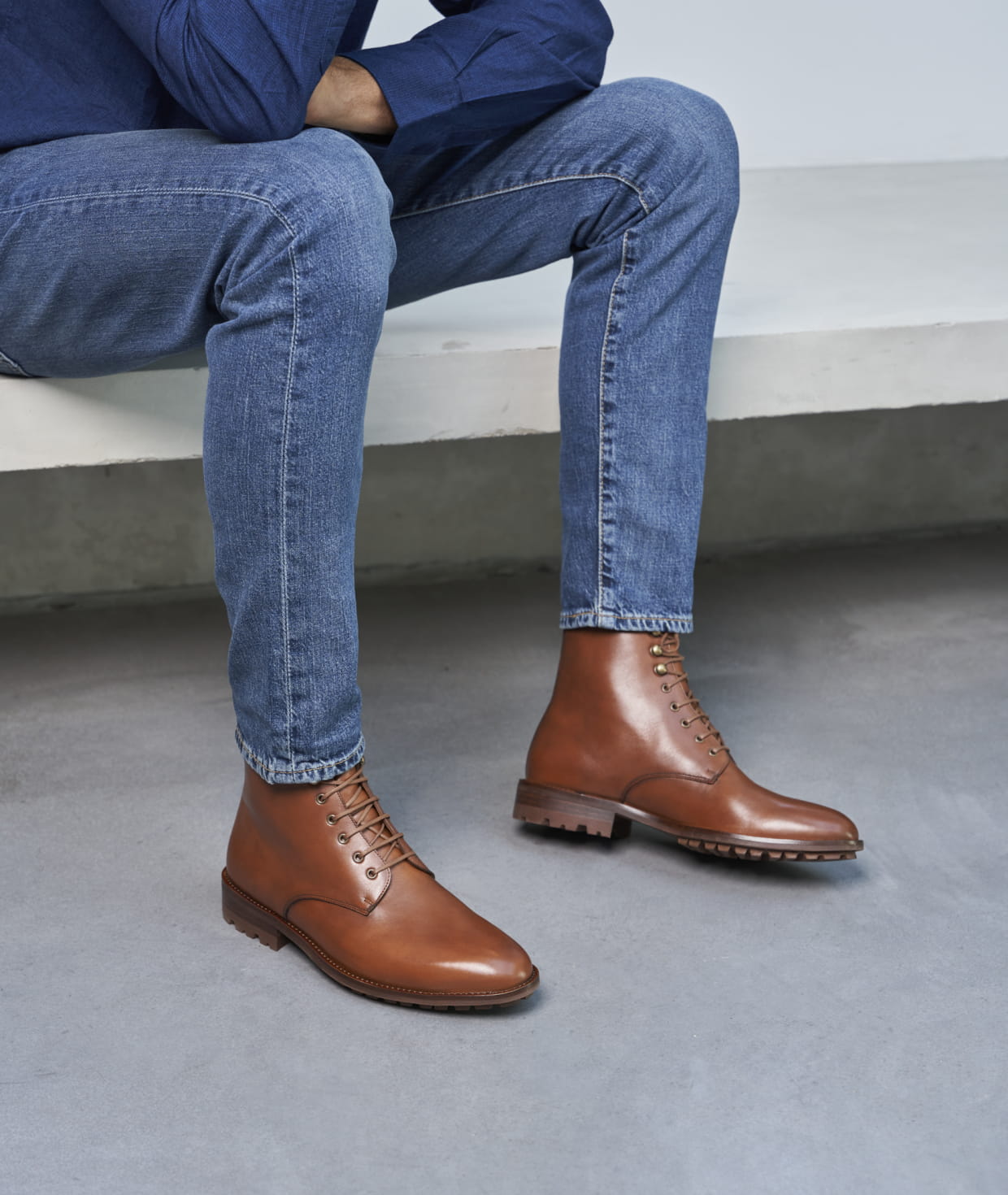 Boots homme cuir hotsell