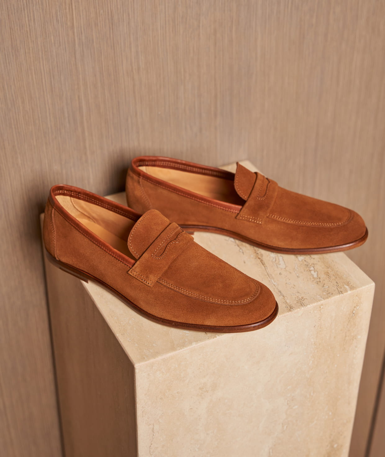 paire et fils mocassin