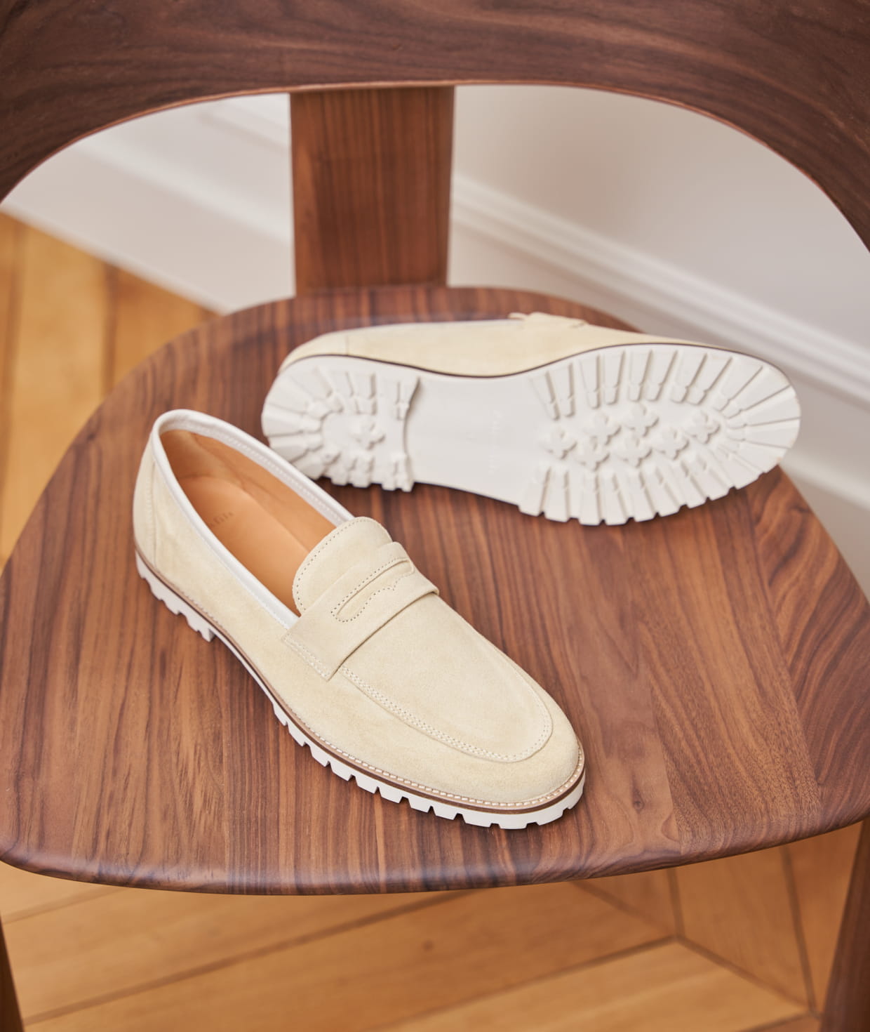 paire et fils mocassin