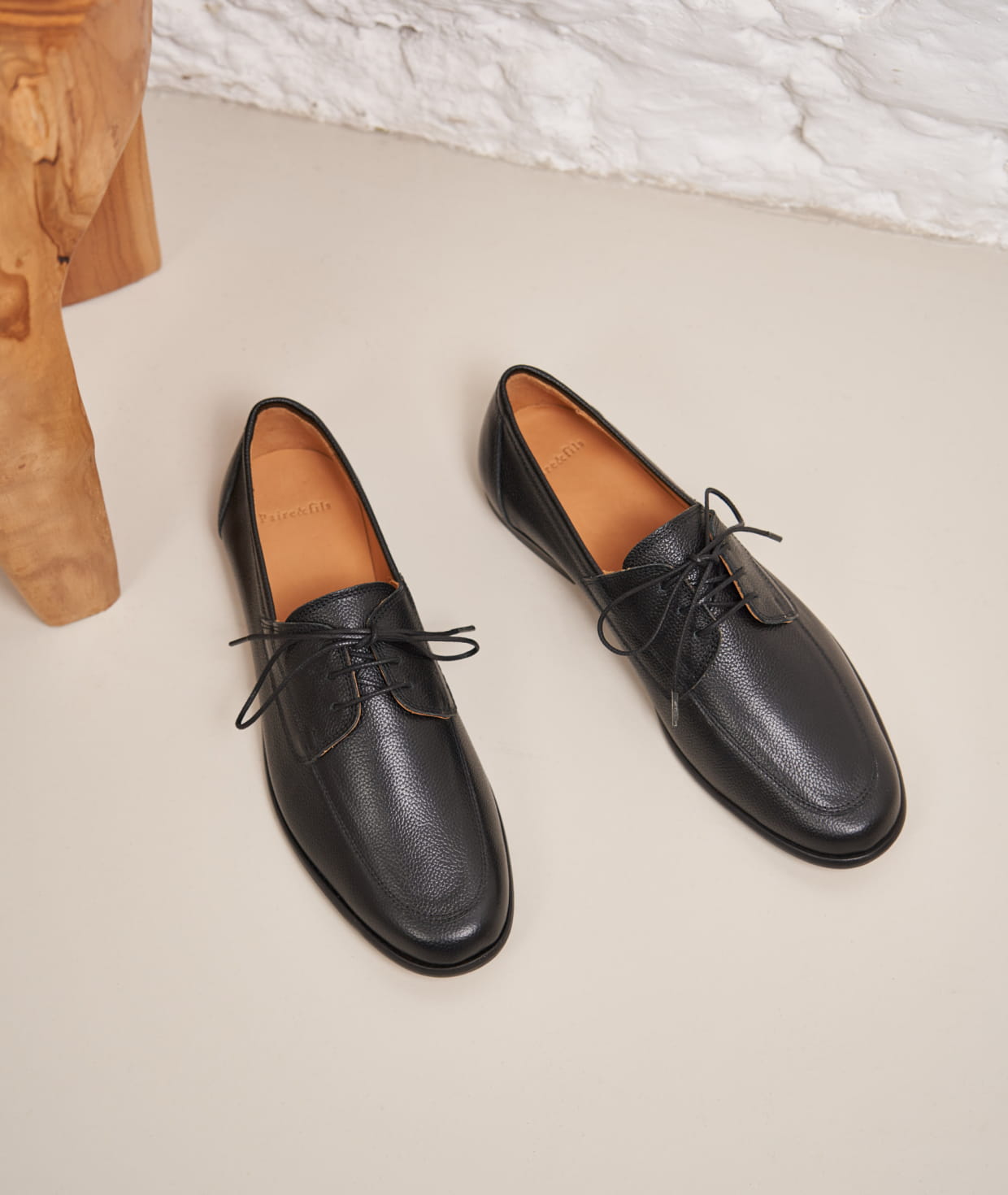 Mocassin a lacet cheap