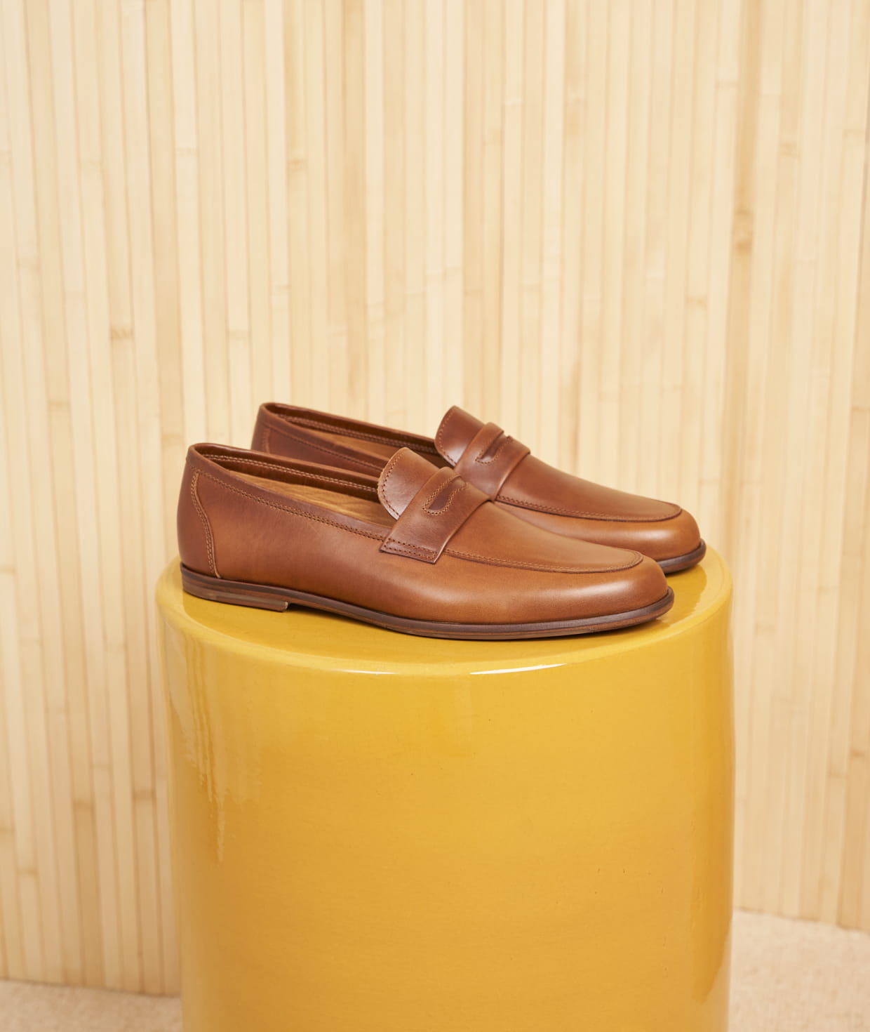 Men's Moccasins: L'Embellie in Leather or Suede