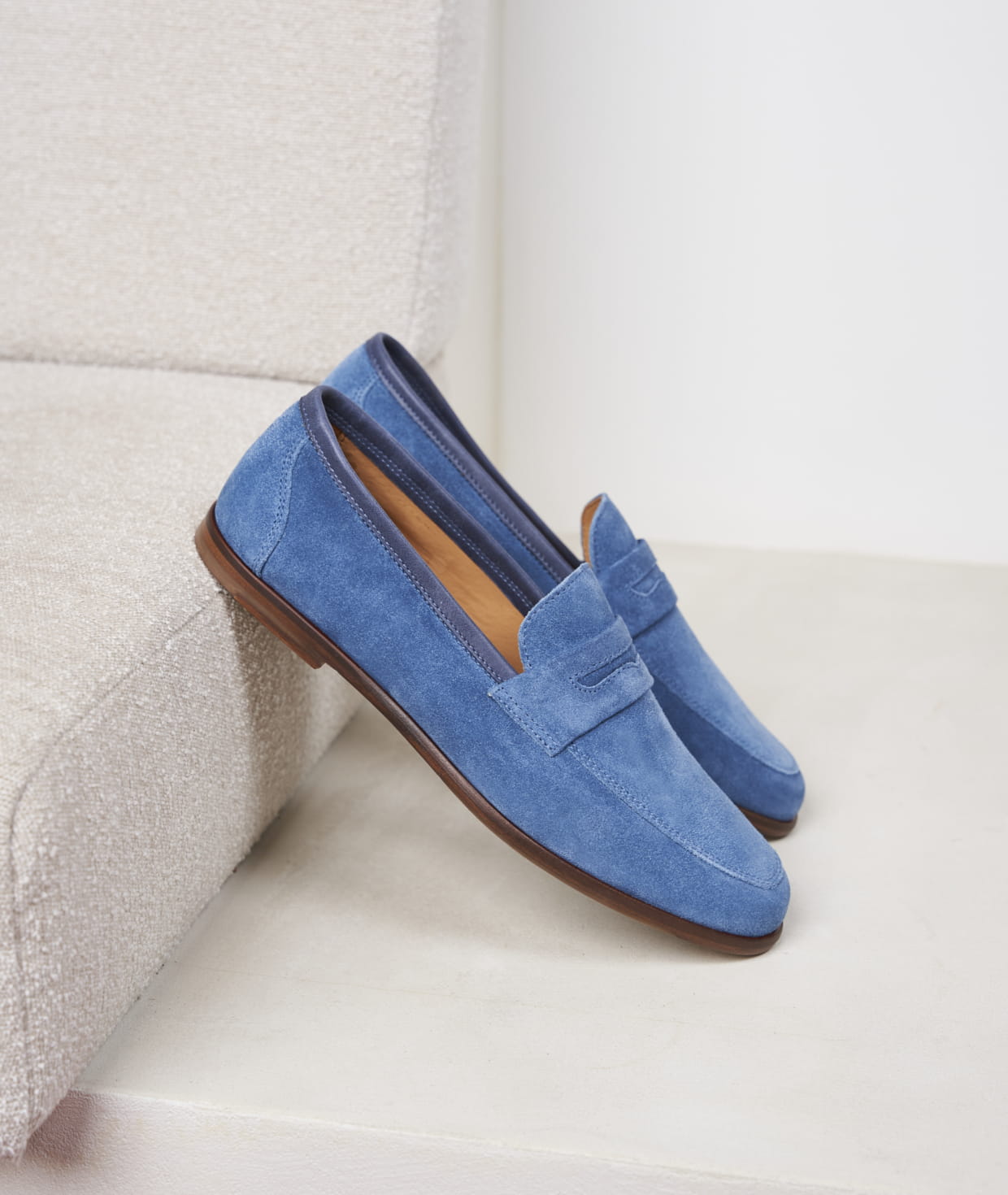 Mocassin pour Homme en Cuir et Daim Decouvrez Nos Modeles Paire Fils