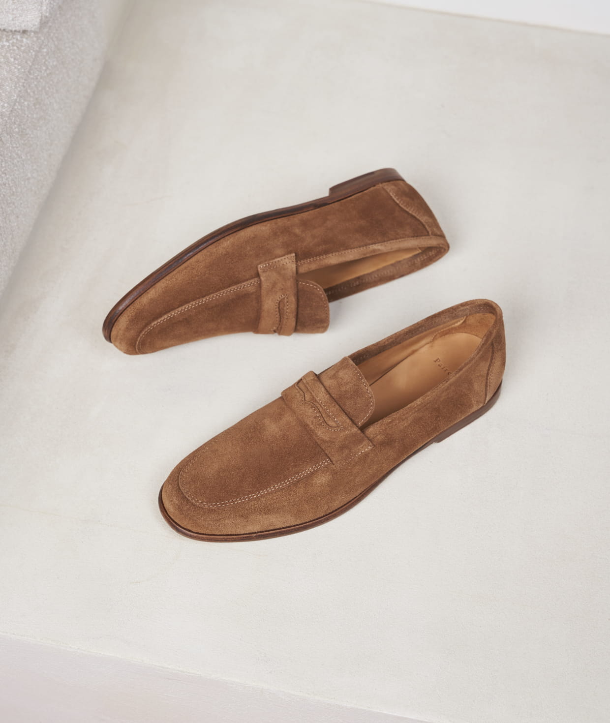 Mocassin nubuck homme shop