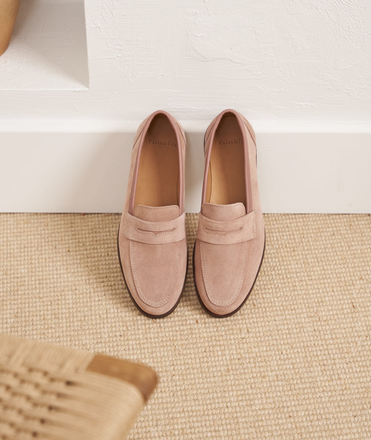 Mocassin femme daim camel discount