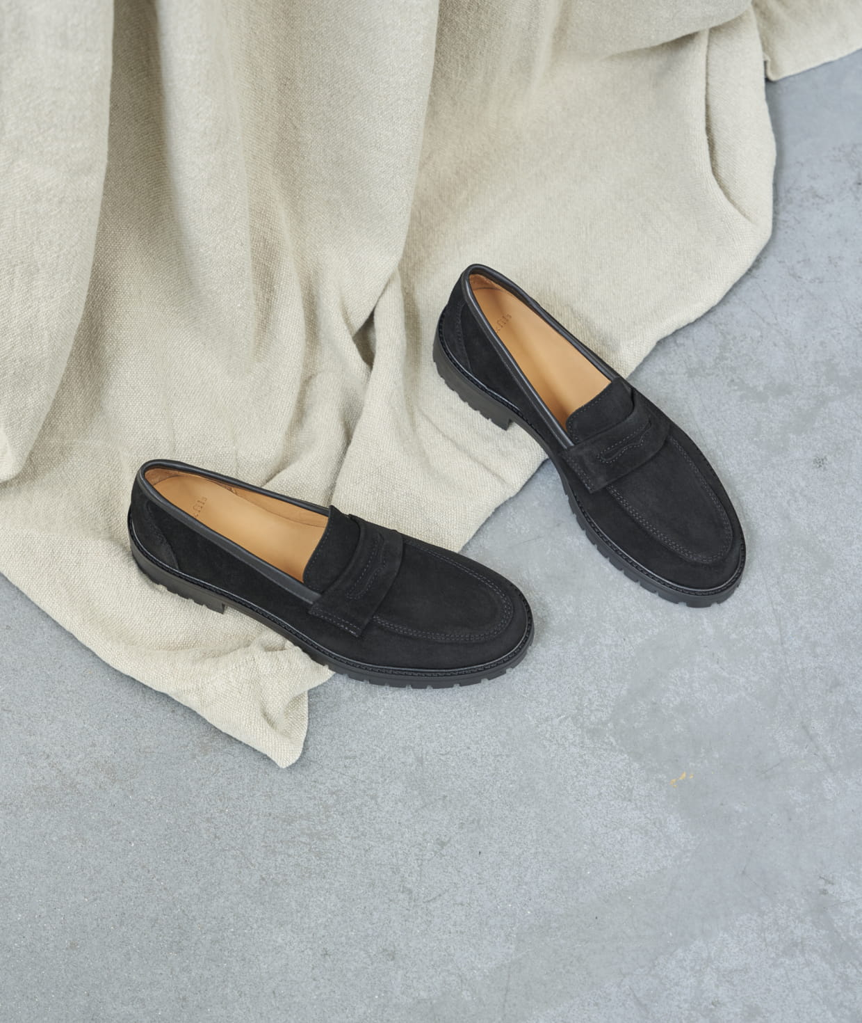 Mocassin femme noir top