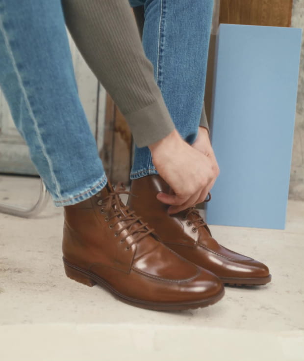 Chaussures Homme en Cuir ou en Daim Tous nos Modeles Paire Fils