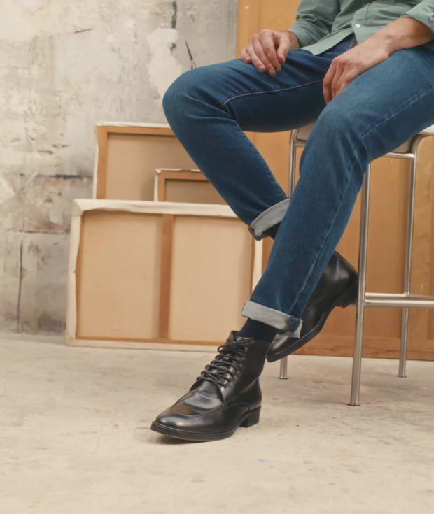 Chaussures Homme en Cuir ou en Daim Tous nos Modeles Paire Fils