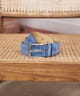 Ceinture daim azur