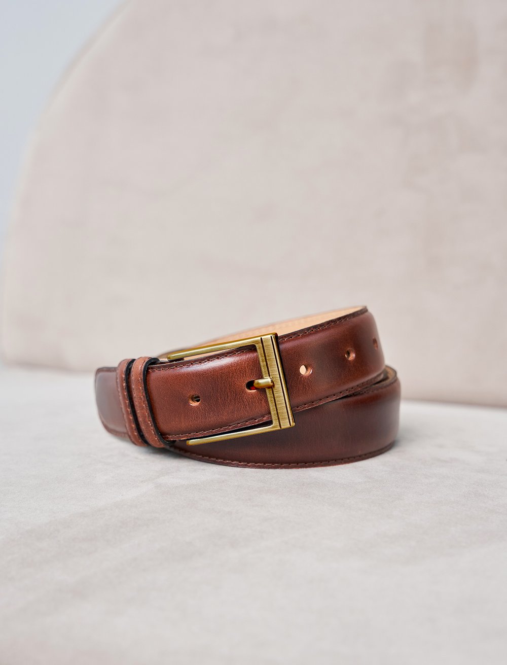 Ceinture C4 équestre Marron - Taille Réglable 38 Pouces - Sauteur - Fabriquée USA