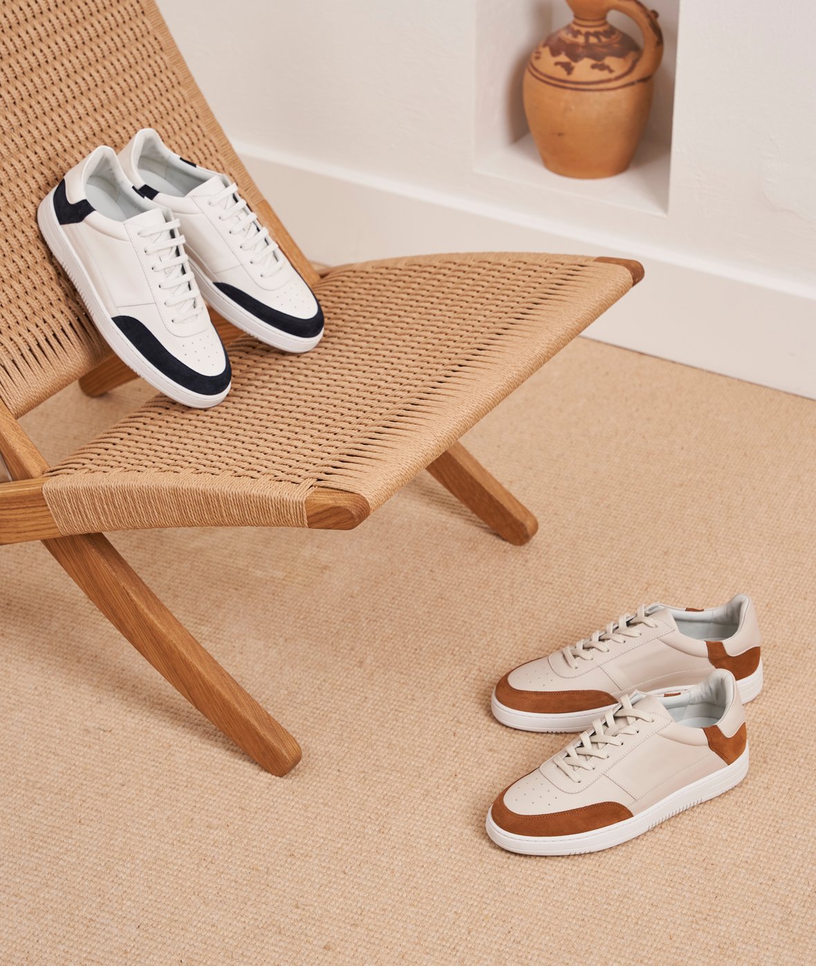 Nos sneakers cuir pour Homme : avec quelles tenues les associer ?