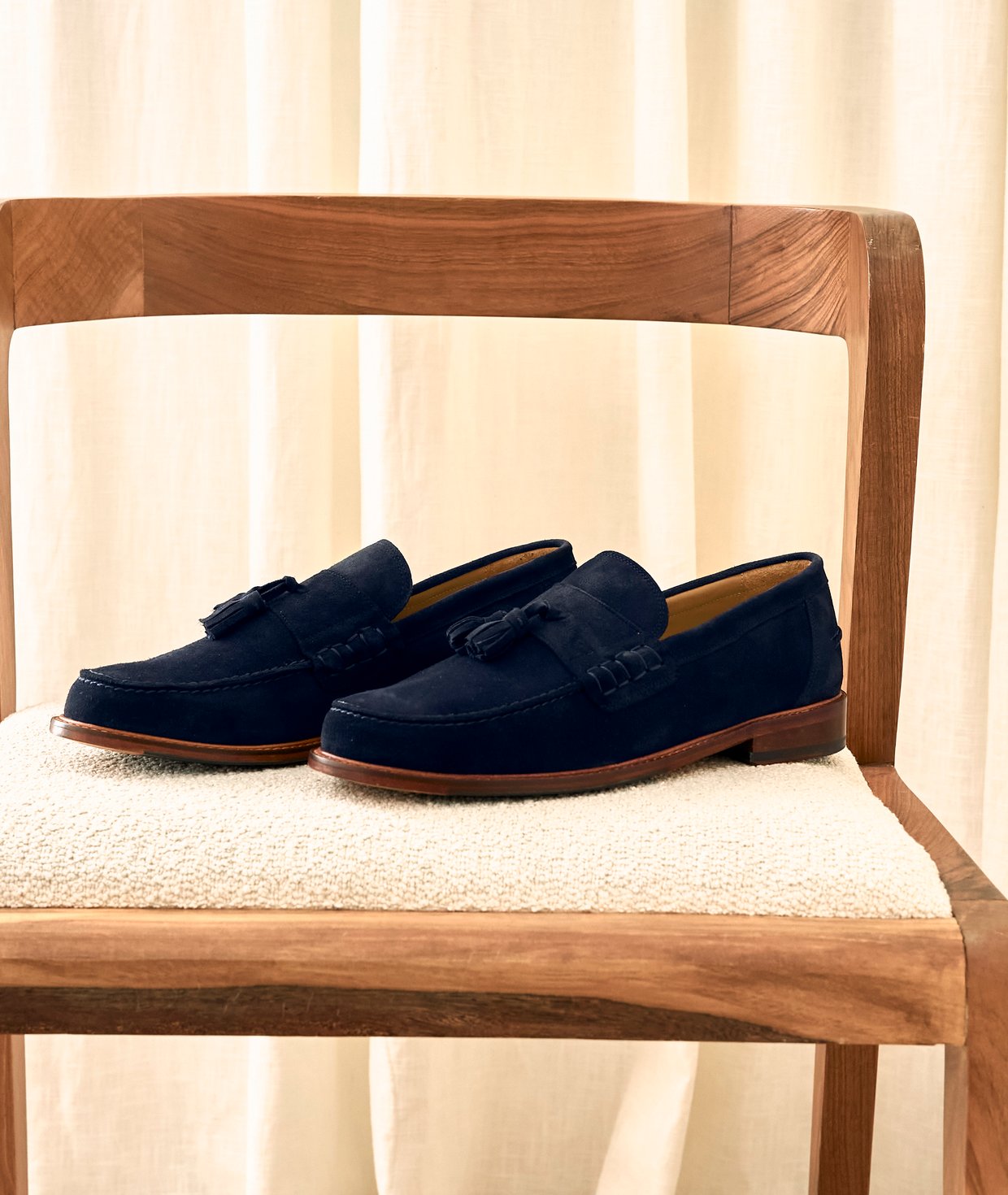 Chaussures de clown en daim (Marron
