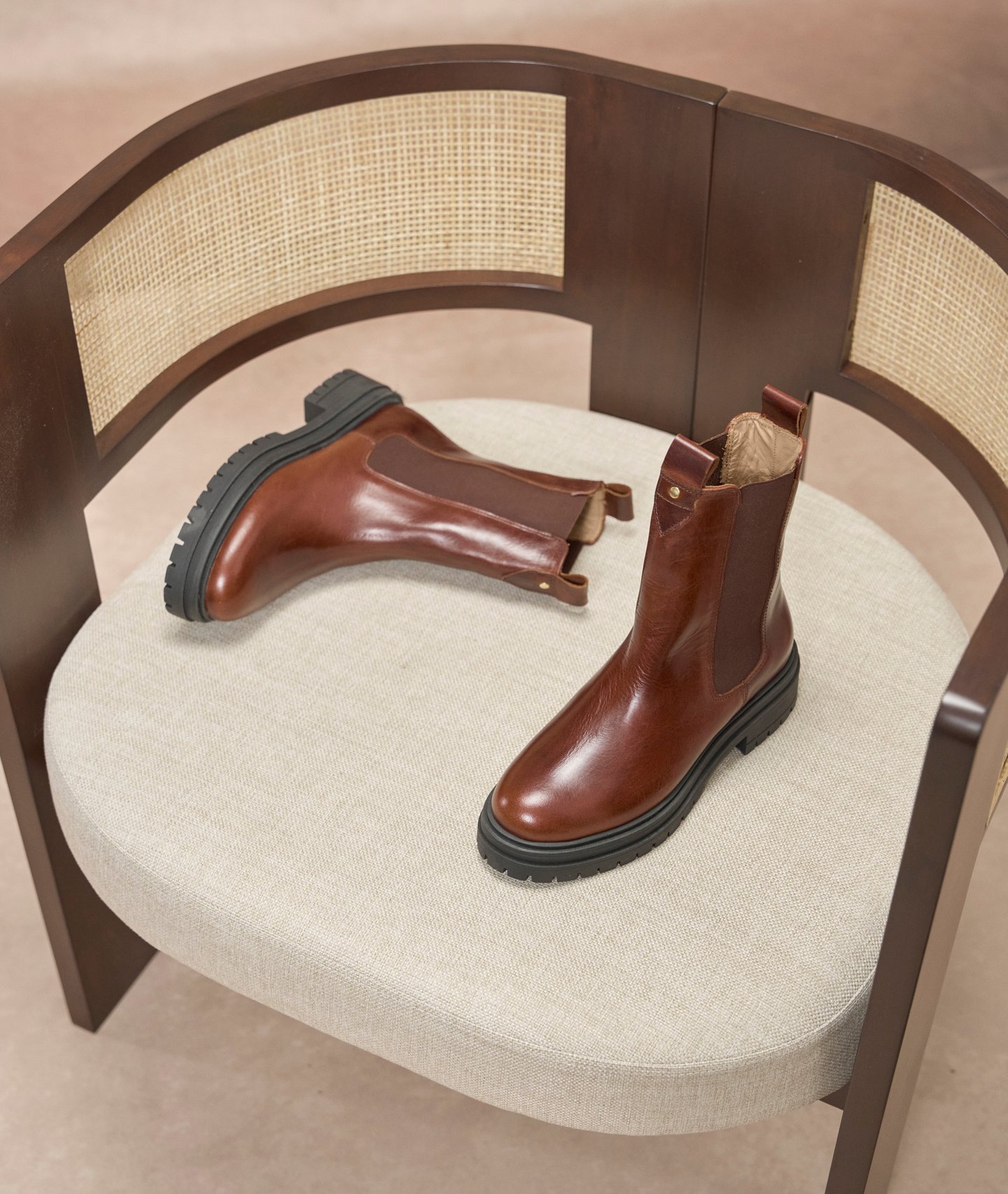Chiara D9134 Botin Marron