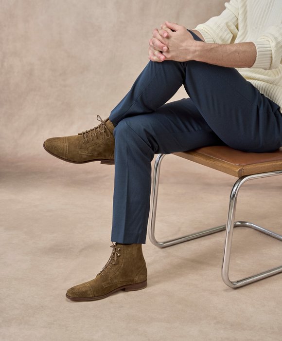 L'homme inconscient fleuri