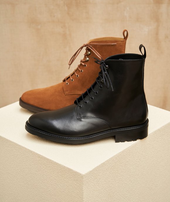bottines combat homme