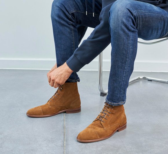 combat boots homme Paire et fils