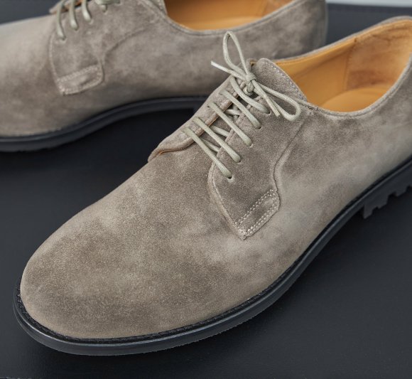 derbies cuir homme