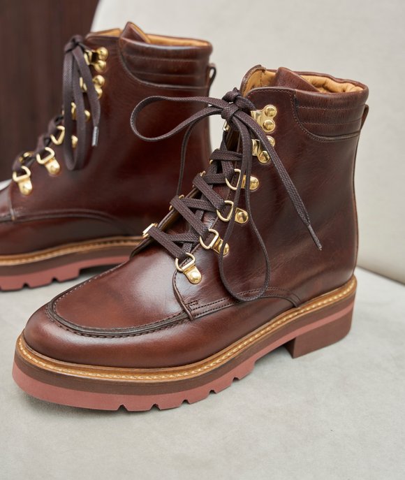 bottines à lacets femme