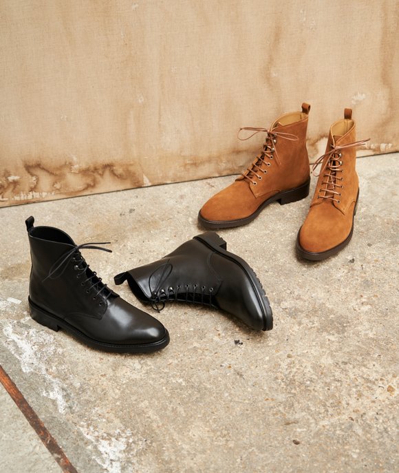 combat boots homme de luxe