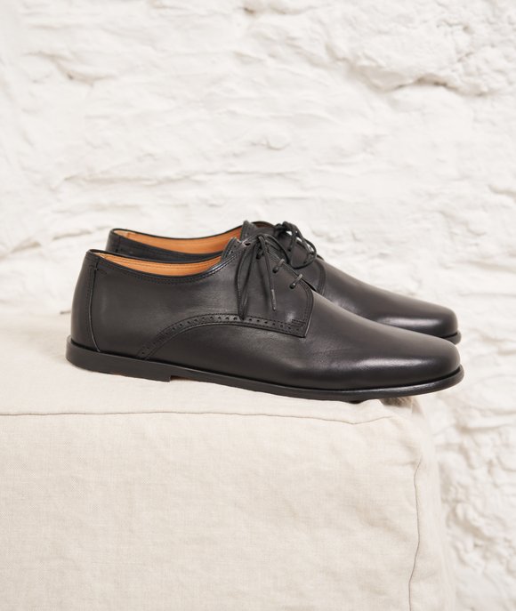 derbies cuir homme