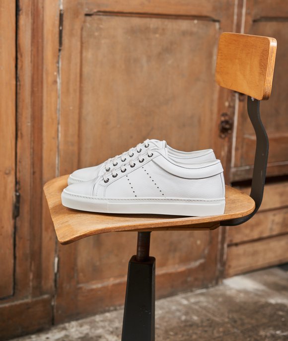 L'Homme narcissique la sneakers homme en cuir ou daim