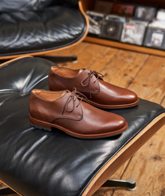 derbies cuir homme