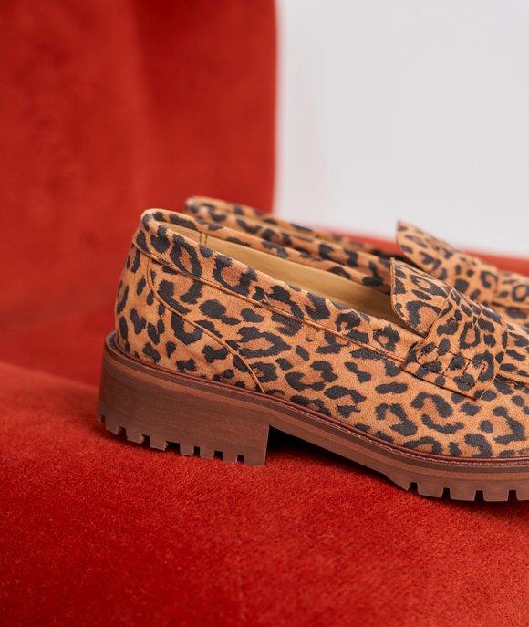 mocassins cuir femme