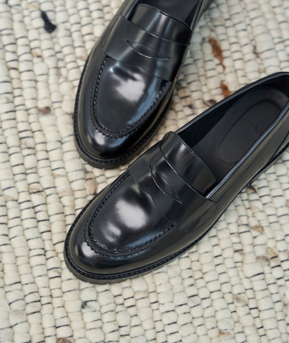 women's chunky loafers