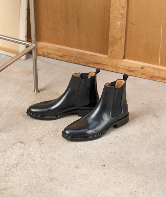 chelsea boots homme cuir noir