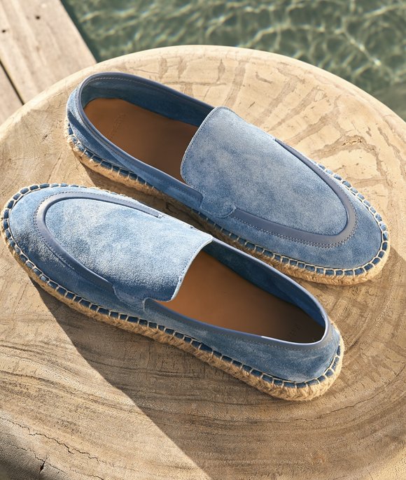 mocassin daim homme