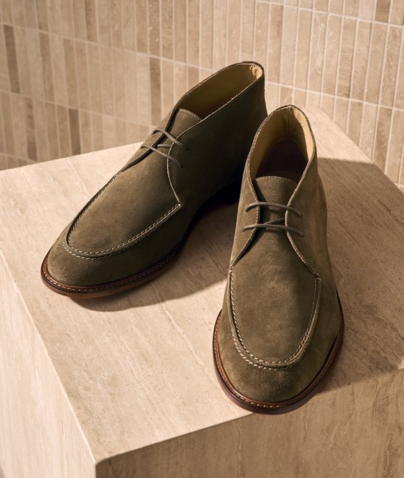 desert boots velours kaki