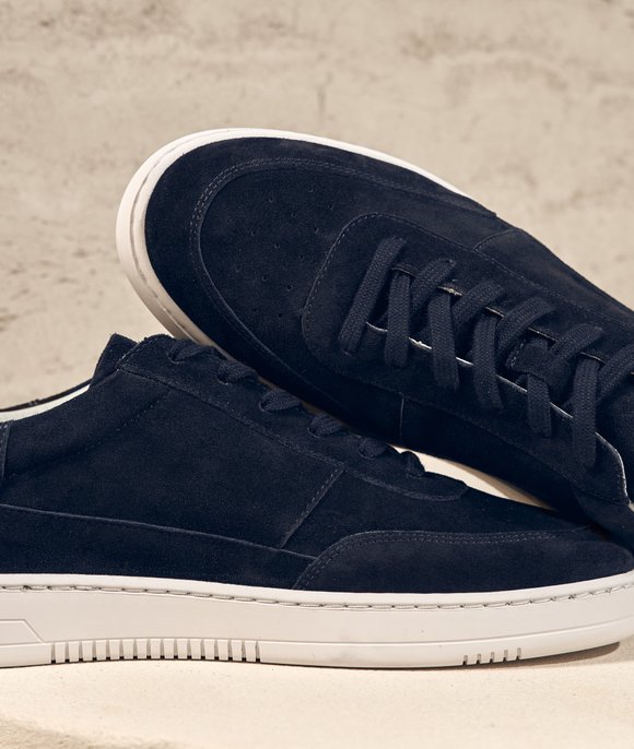 baskets daim homme