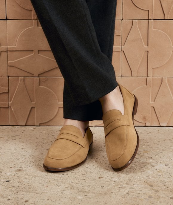 mocassin confortable et classique homme