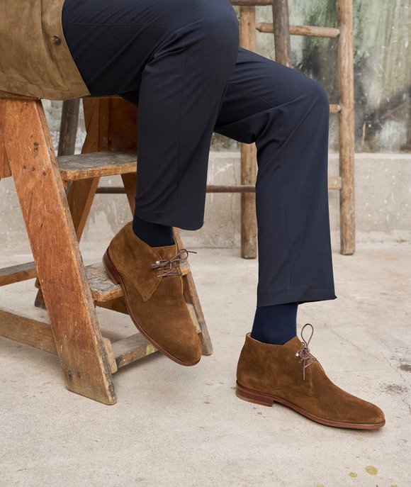 desert boots daim homme