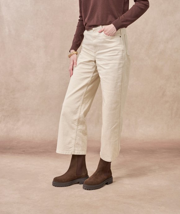 chelsea boots femme daim marron