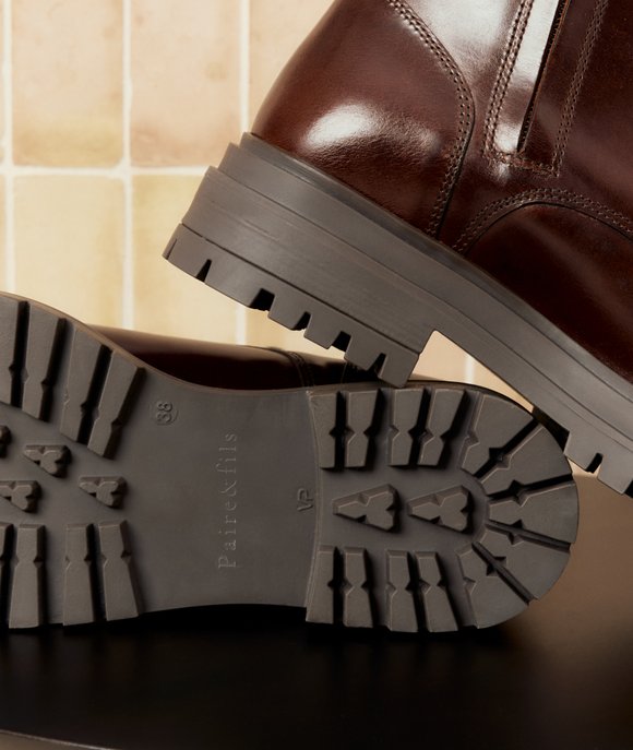 bottines lacets femme