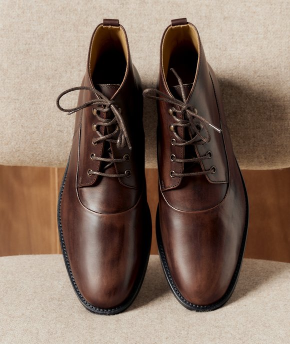desert boots cuir marron