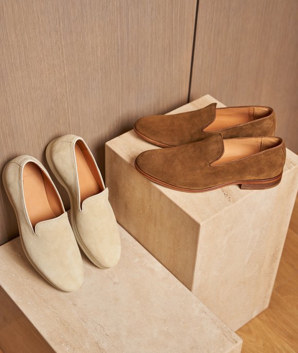 Mocassins daim homme Paire et fils