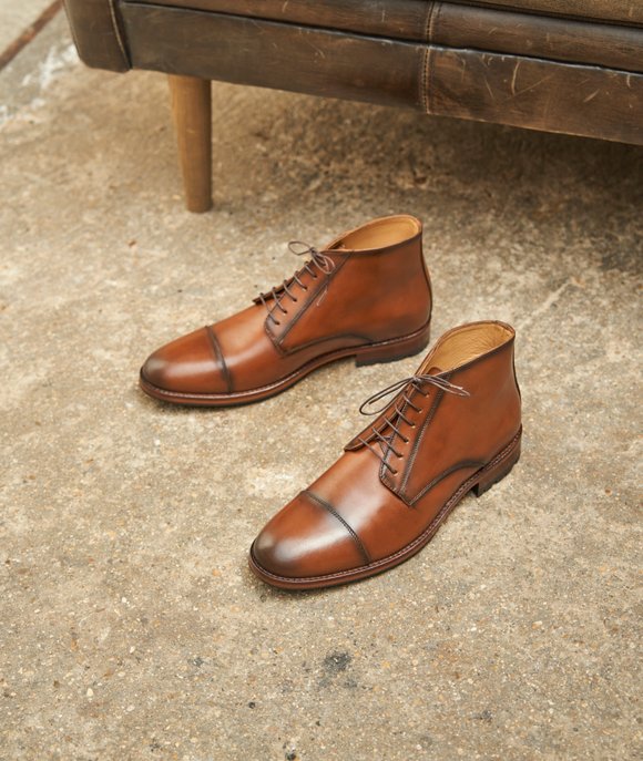 leather desert boots