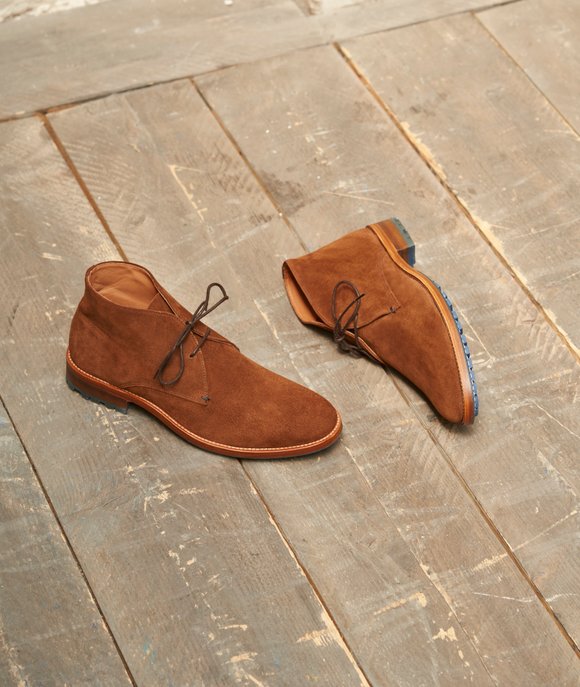 desert boots daim marron homme