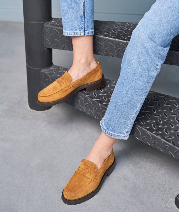 trendy loafers