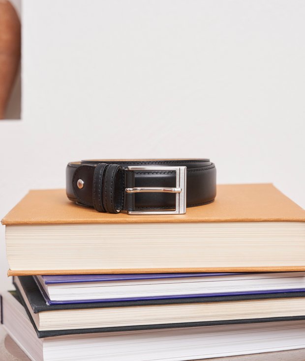 ceinture cuir noir